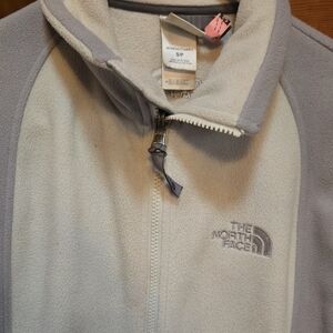 The North Face Light Gray Fleece Jacket